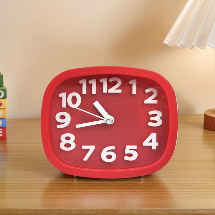 Elegant Table Clock in Modern Minimalism Design Bowlift