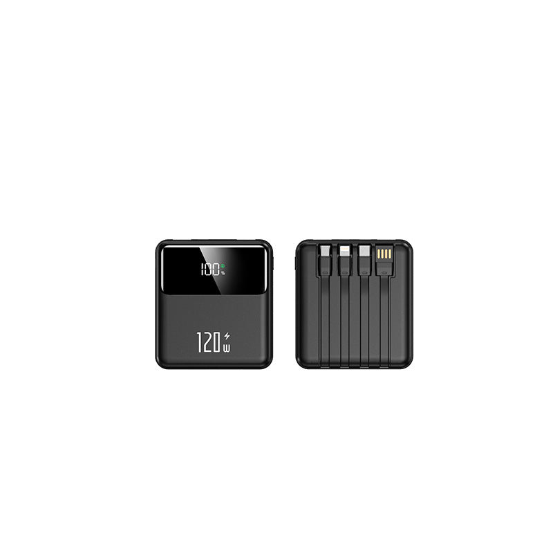 Portable power bank with intelligent charging function and LCD display Bowlift