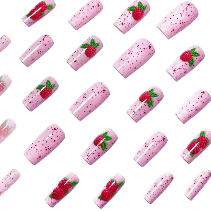 3D Raspberry Nail Art Bowlift