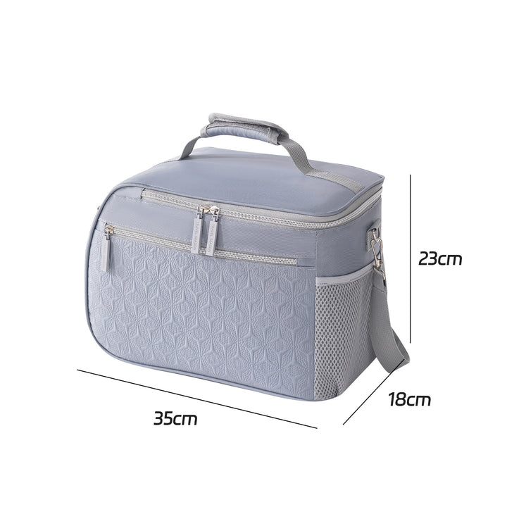 Cooling and transport bag with versatile interior layout Bowlift