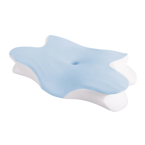 Ergonomic sleeping pillow with memory foam Bowlift