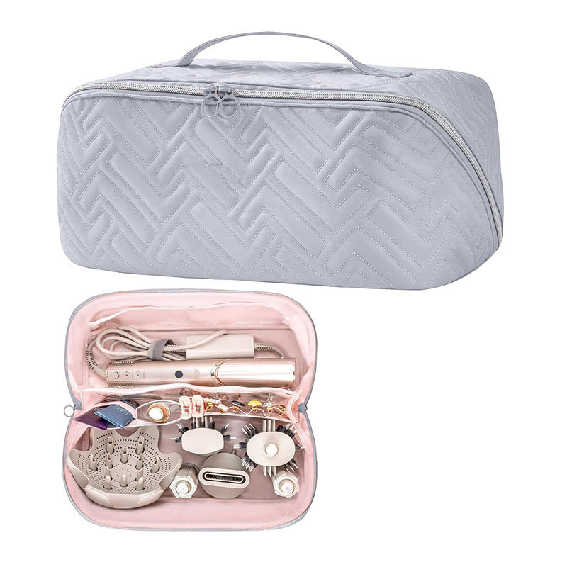 Cosmetic Organizer Bag with Structured Design Bowlift