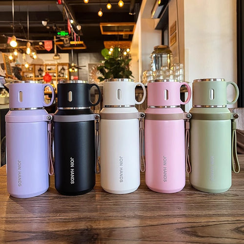 Women's Insulated Drinking Bottle with Double Wall Bowlift