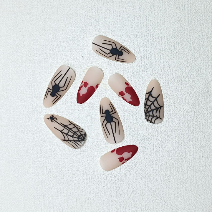 Artistic Halloween-Themed Press-On Nails Bowlift 1789805088