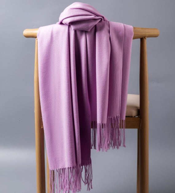 Luxurious Cashmere-Blend Throw Blanket