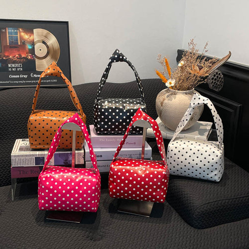 WoChic Polka Dot Mini Handbag Bowlift
