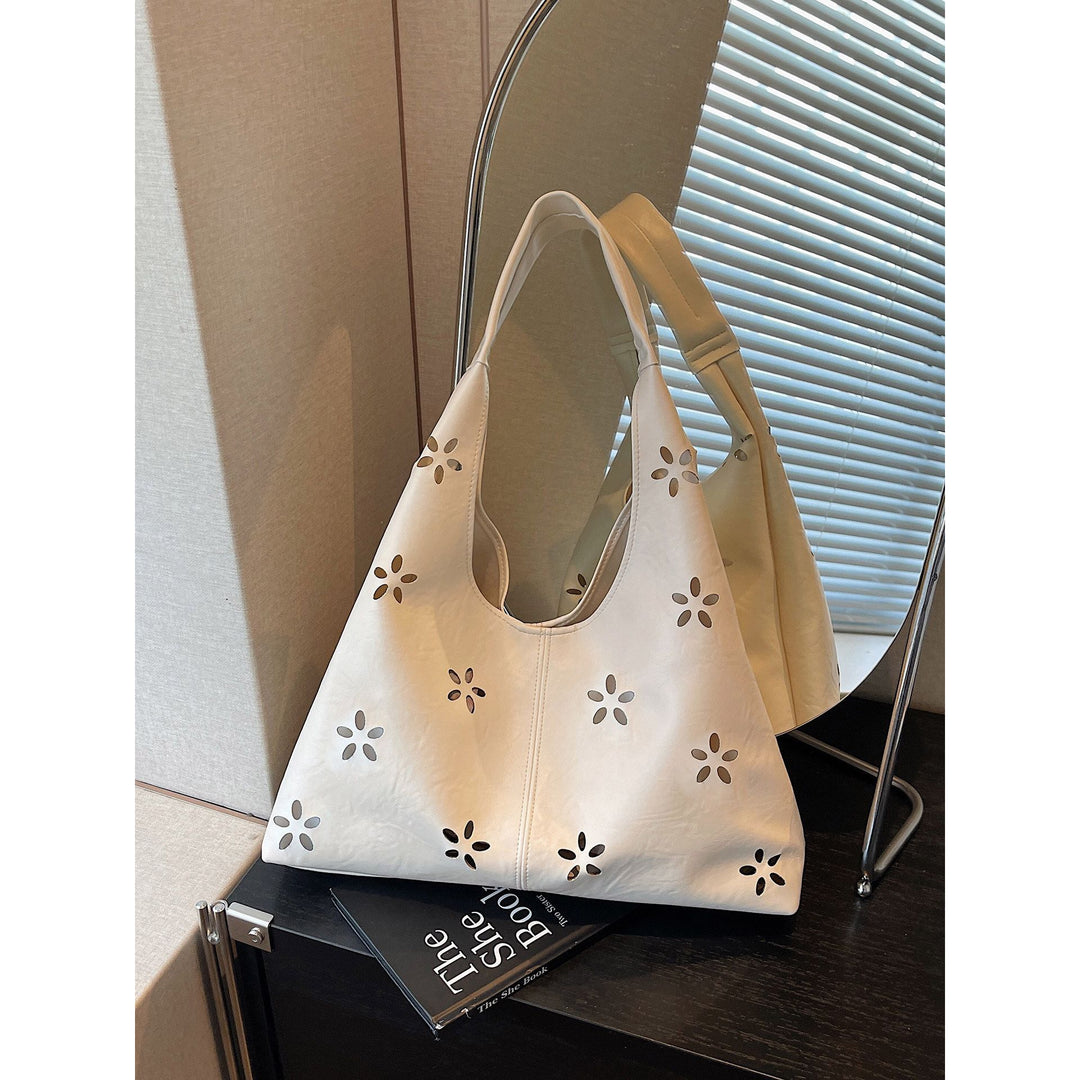 Floral Cut-Out Hobo Bag Bowlift