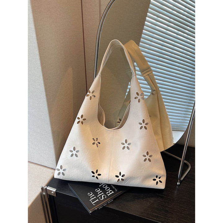 Floral Cut-Out Hobo Bag Bowlift