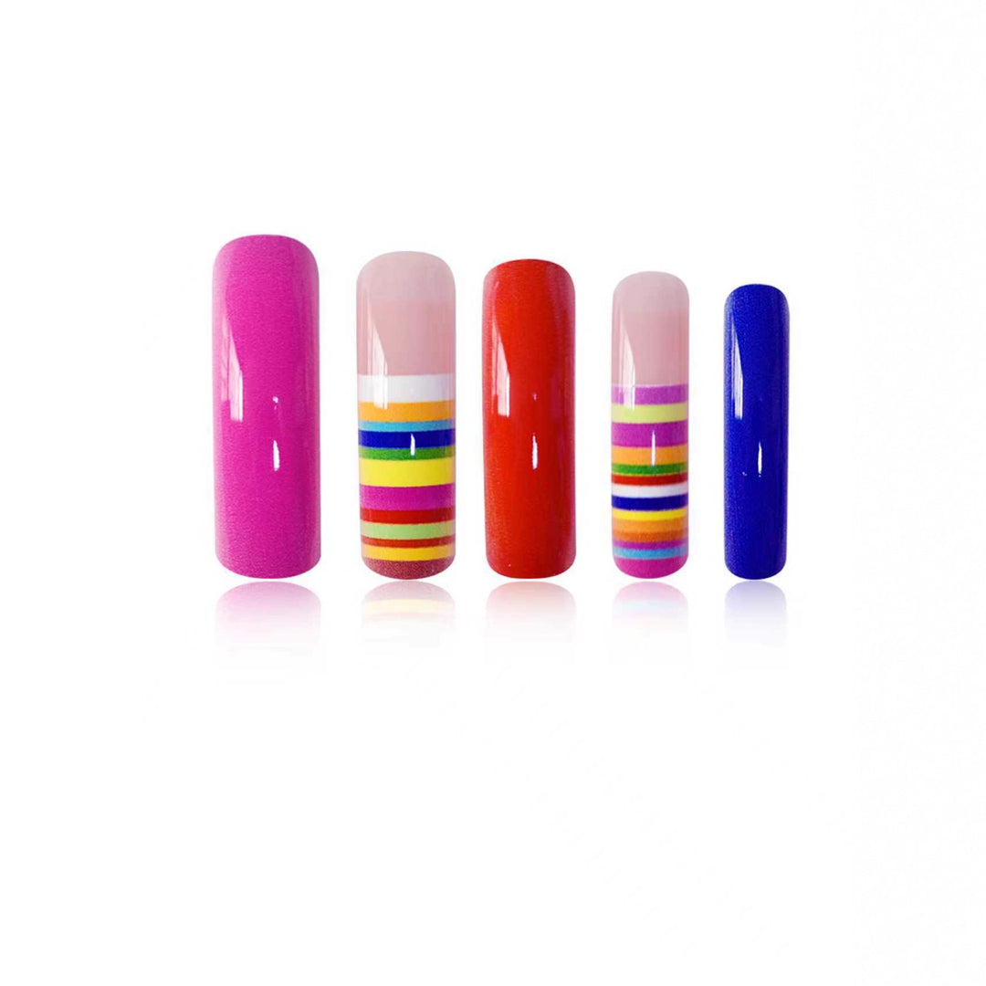 Creative Colorful Nail Art Extensions Bowlift