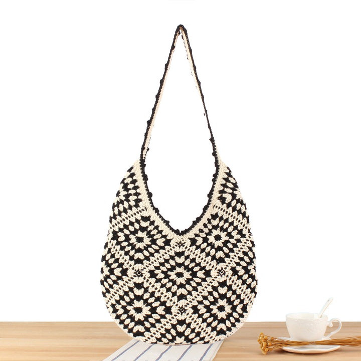 Handbag in modern crochet pattern Bowlift