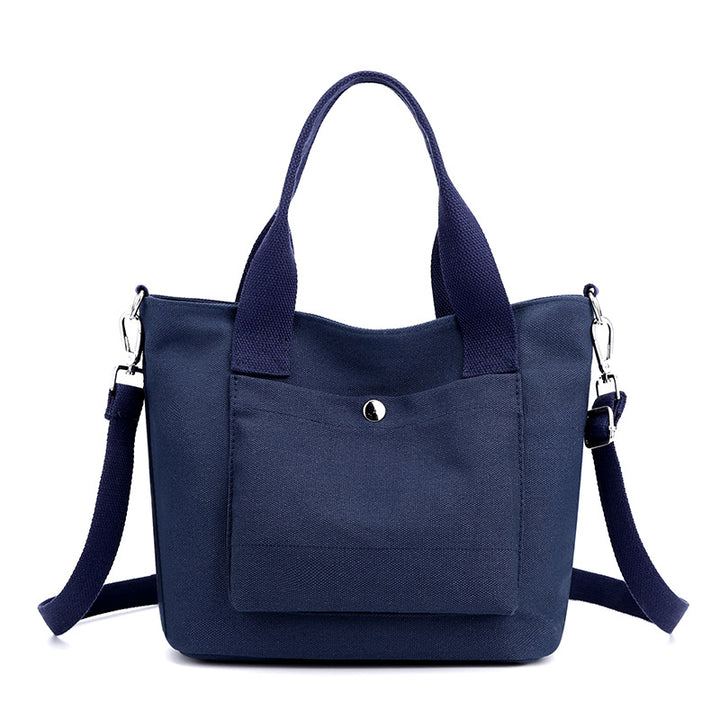 Compact Multi-Functional Canvas Handbag Bowlift