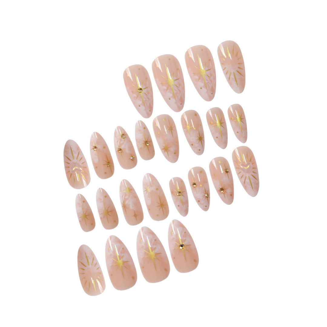 Chic Decorative Press-On Nail Art Bowlift