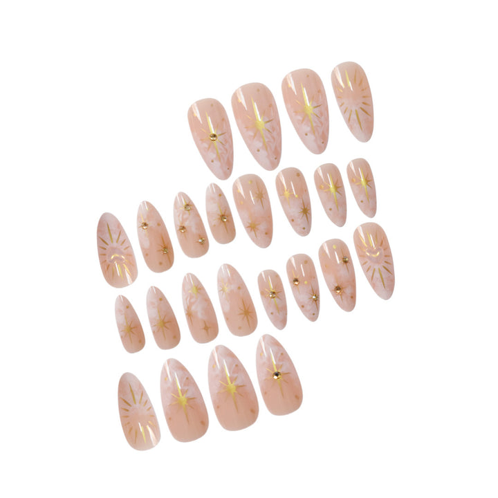 Chic Decorative Press-On Nail Art Bowlift