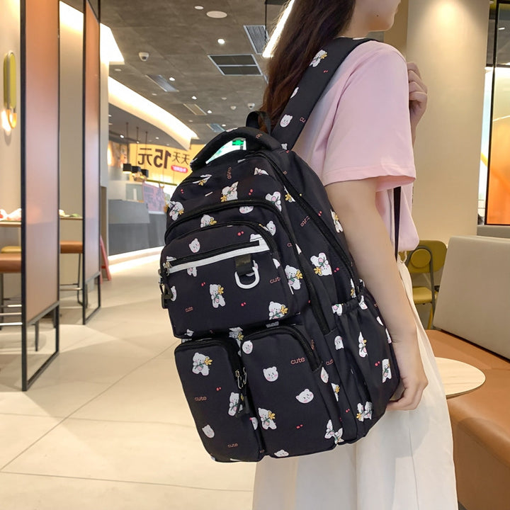 Plush backpack with playful animal motif Bowlift