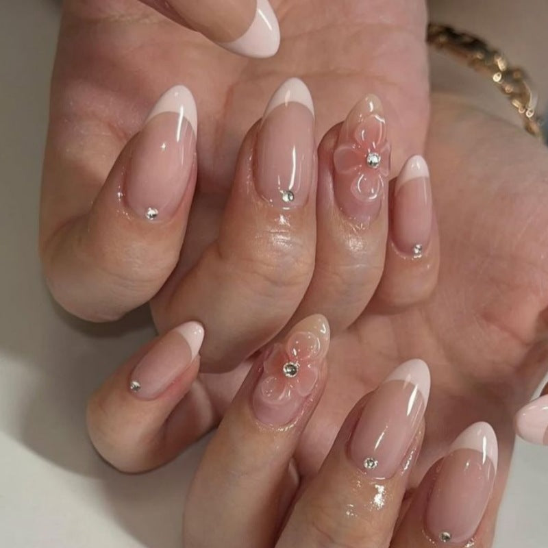 Animal-Inspired Press-On Nail Art Set Bowlift