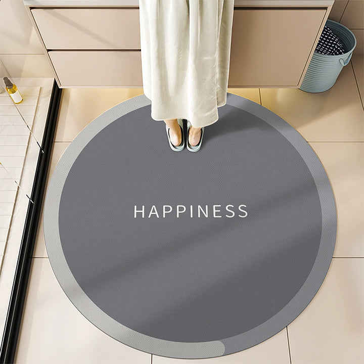 Round Decorative Bath Mat Bowlift