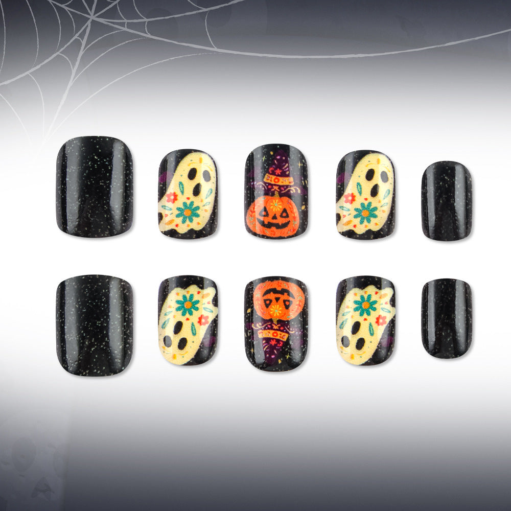Halloween-Themed Press-On Nail Art Bowlift 1787542717