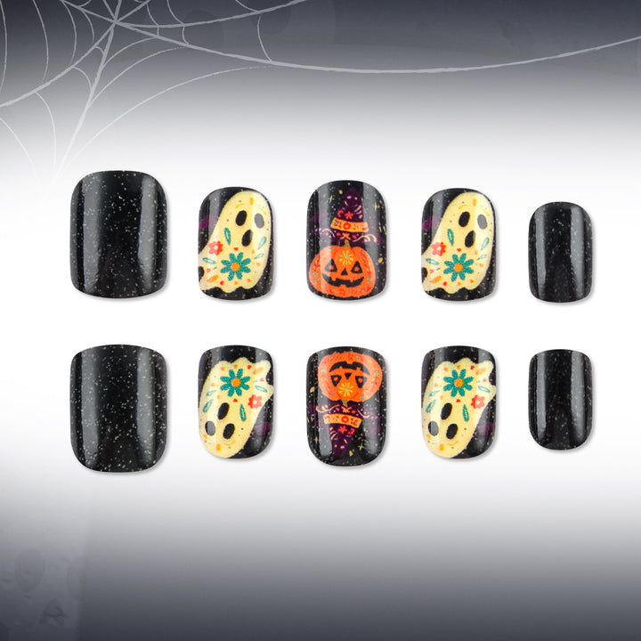 Halloween-Themed Press-On Nail Art Bowlift 1787542717
