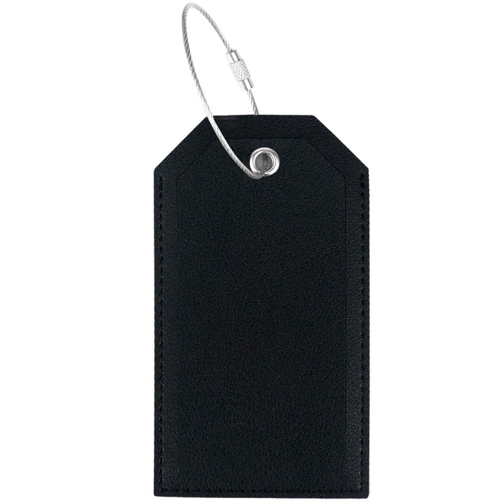 Women’s luggage tag made of durable leather with stainless steel closure Bowlift