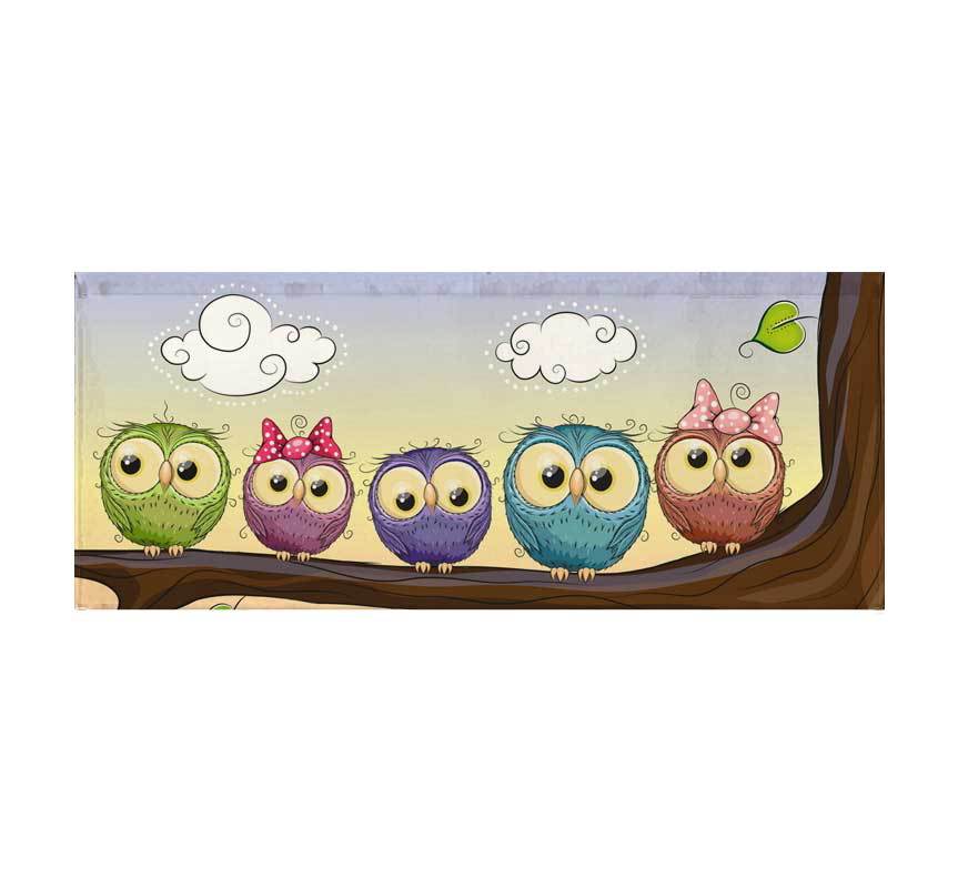Women's pillowcase with animal family motifs Bowlift