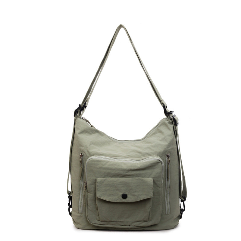 Versatile Multi-Pocket Shoulder Bag Bowlift