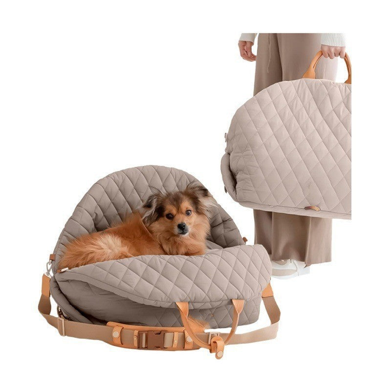 Portable Pet Comfort Seat Bowlift