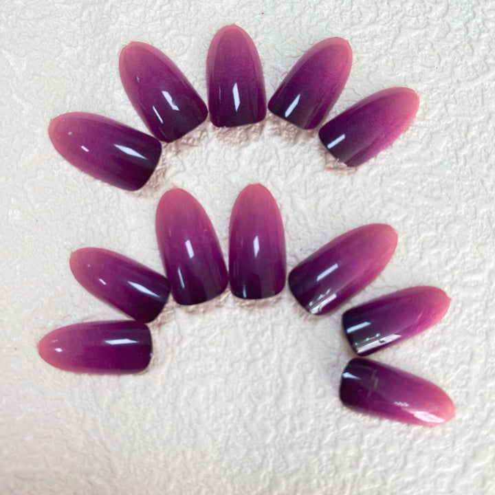 Gradient Ombre Press-On Nail Tips Bowlift