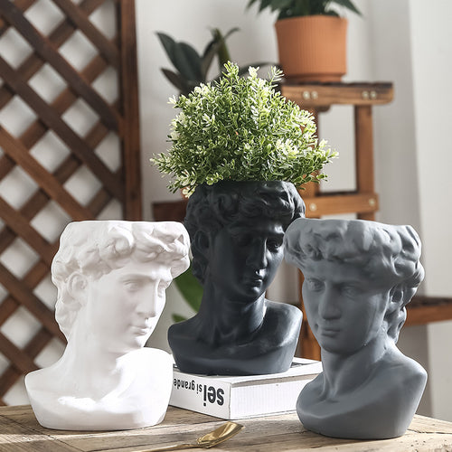Decorative head vase Bowlift