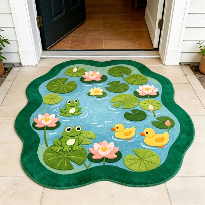 Playful Animal-Themed Area Rug