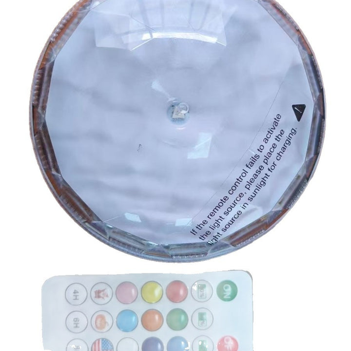 Floating Solar RGB Pool Lights With Waterproof LED Ring And Dusk-To-Dawn Sensor Bowlift
