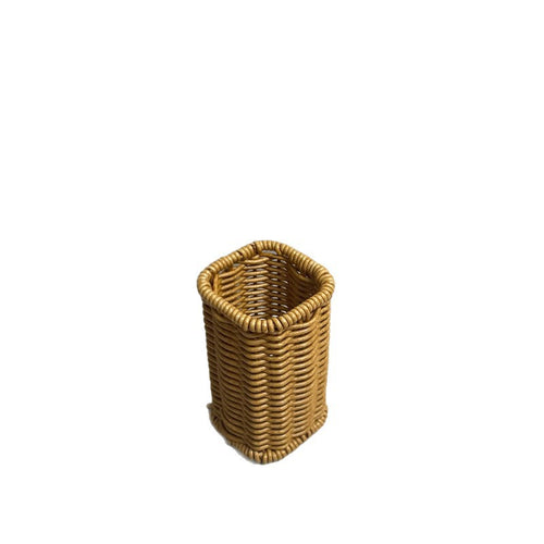 Stylish Rectangular Woven Storage Organizer Bowlift
