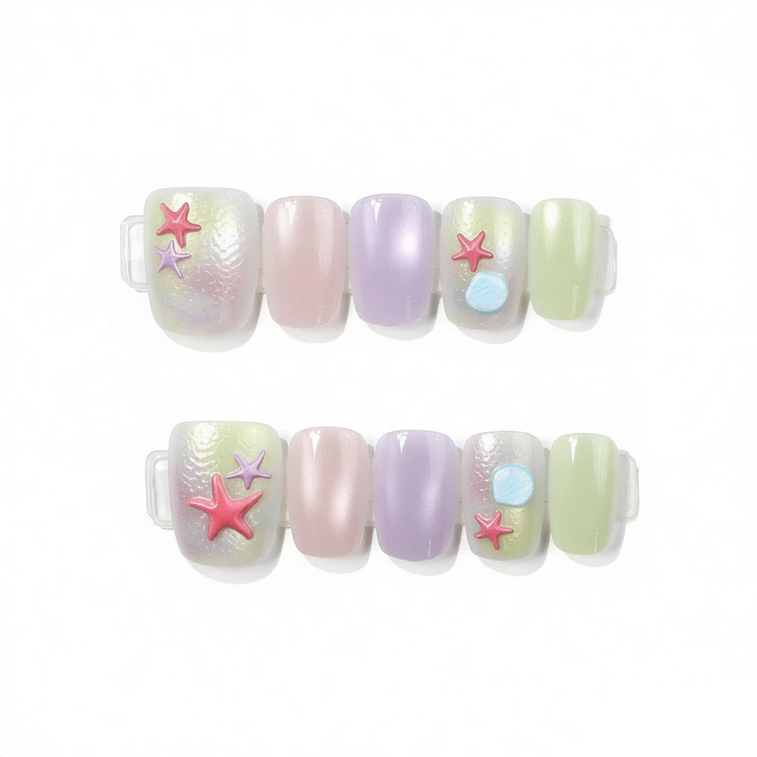 Ocean-Themed Nail Art Set Bowlift