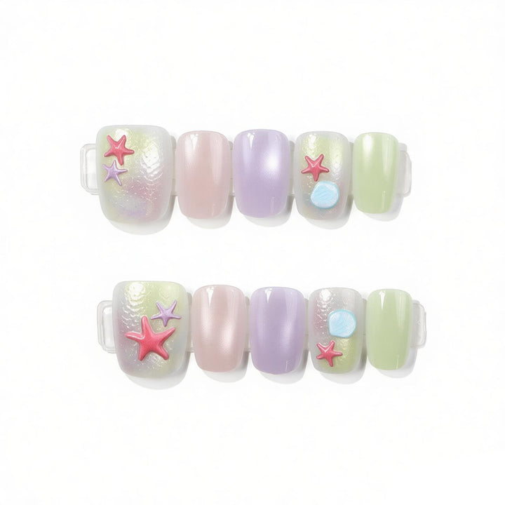 Ocean-Themed Nail Art Set Bowlift