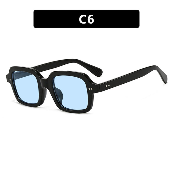 Ladies modern square sunglasses with wide frame and elegant design Bowlift
