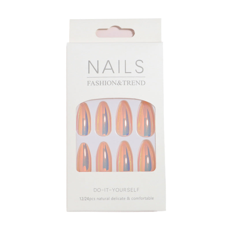 Artistic Gradient Press-On Nails Bowlift