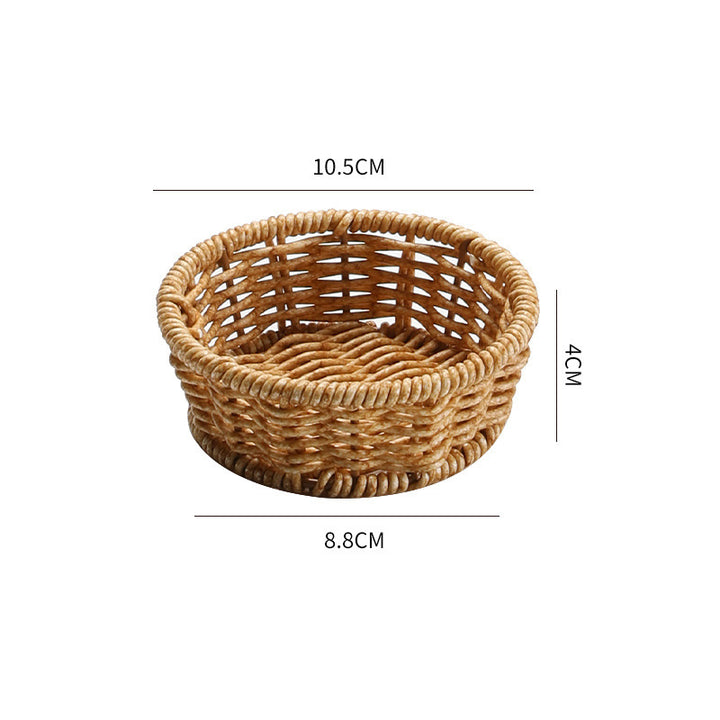 Decorative Rattan Serving Bowlift