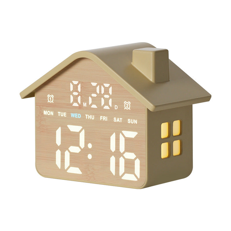 Digital Alarm Clock In Modern Home Design Bowlift