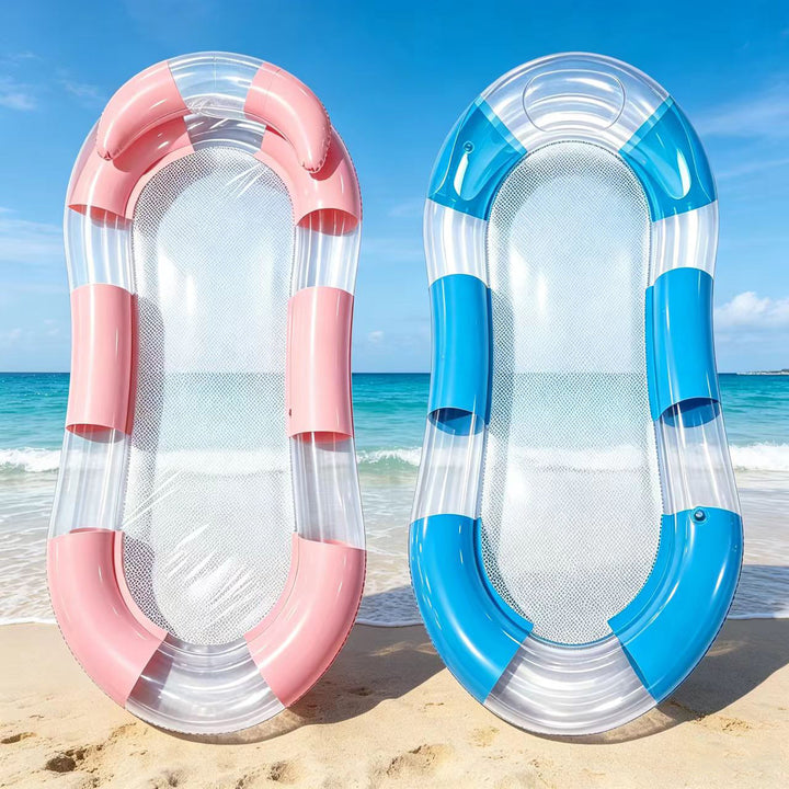 Unisex Air Mattress with Net Structure Bowlift