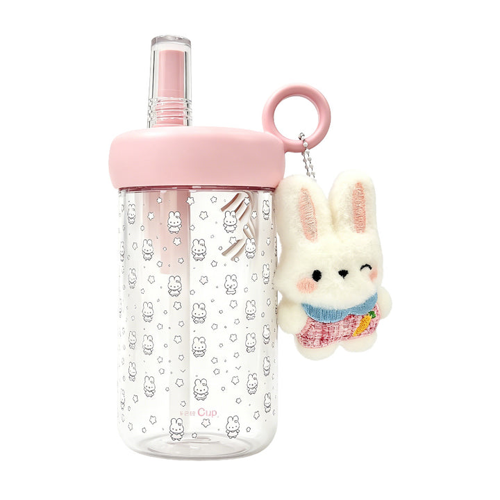 Ladies practical drinking bottle with cute animal motif Bowlift
