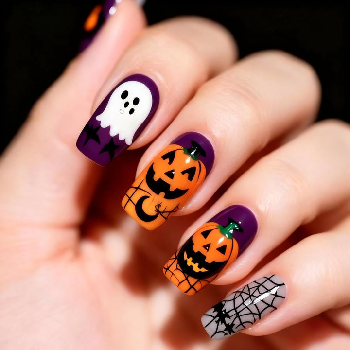 Creative Halloween Nail Tips Bowlift