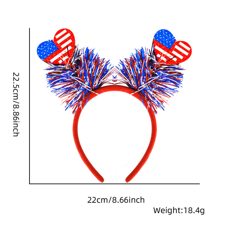 Unisex nan festive party headband with pompom and star island Bowlift
