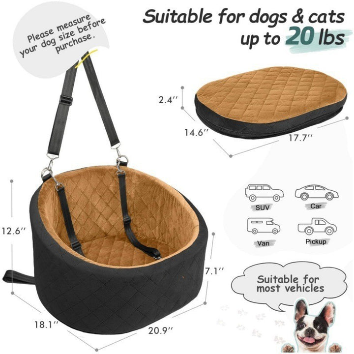 High-Quality Pet Car Seat Bowlift