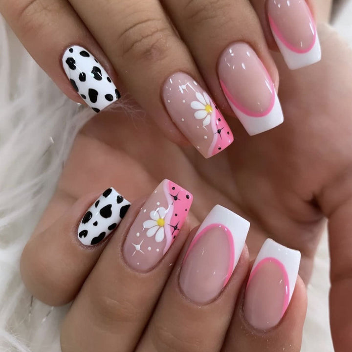 Artistic Floral Nail Art Extensions Bowlift 1789713157