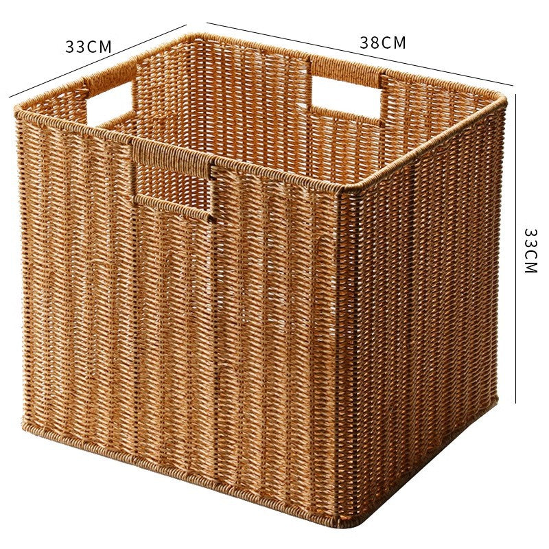Handmade Wicker Storage Box Bowlift