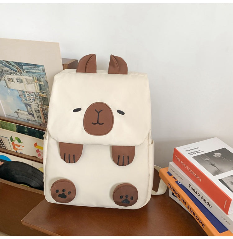 Backpack with Cute Animal Motif Bowlift