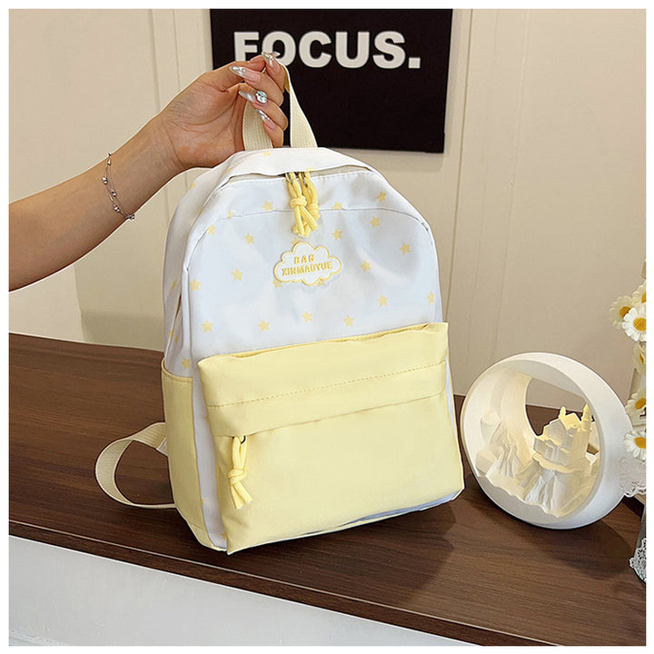 Star-Patterned Casual Backpack  1787319413