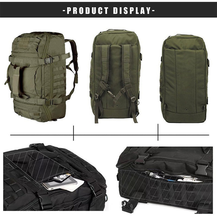Tactical sports bag with multiple compartments Bowlift