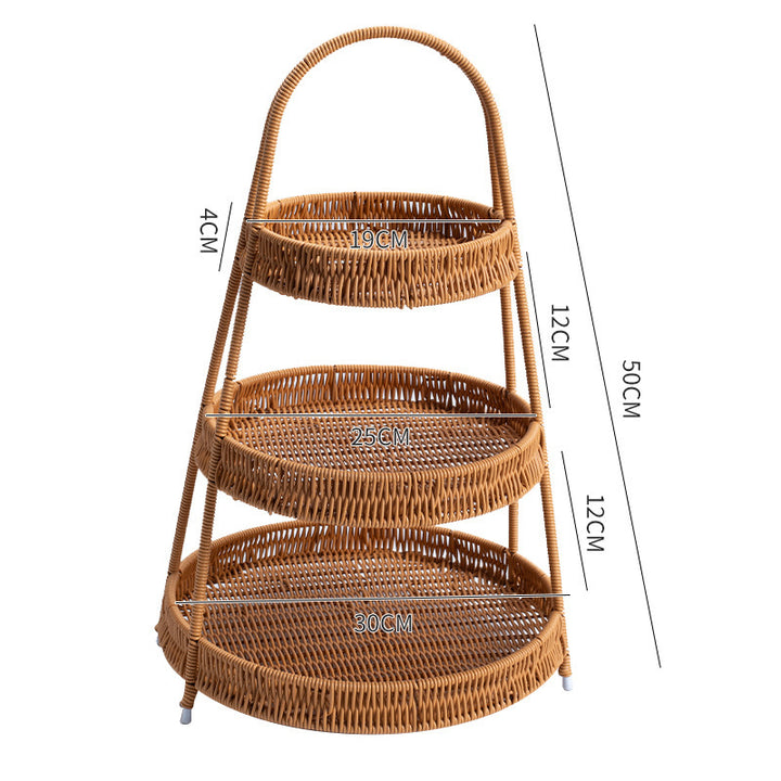 Decorative Wicker Bowlift