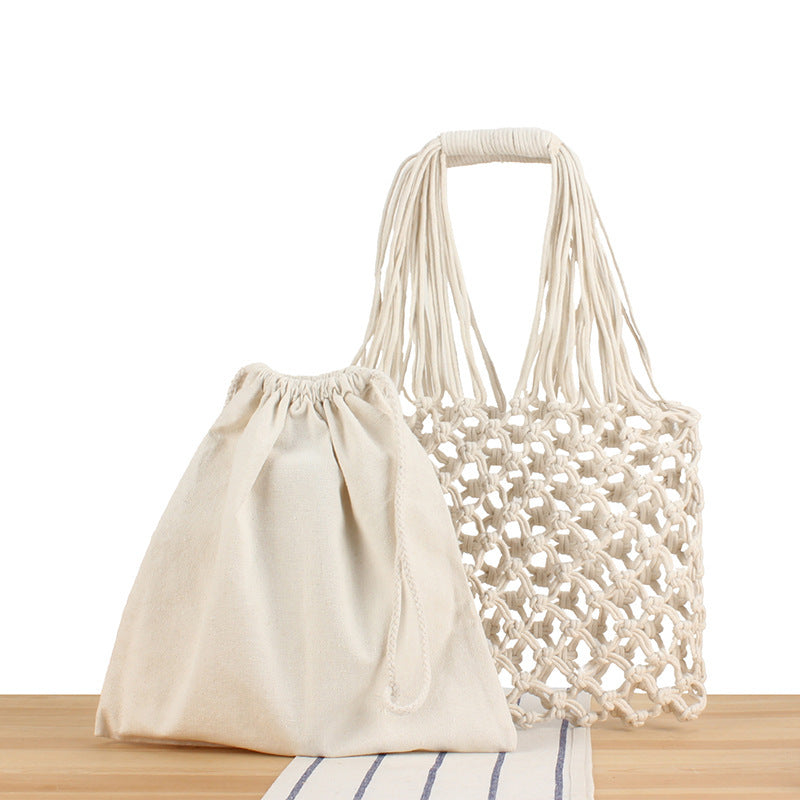 Foldable shopping bag with practical inner pouch Bowlift