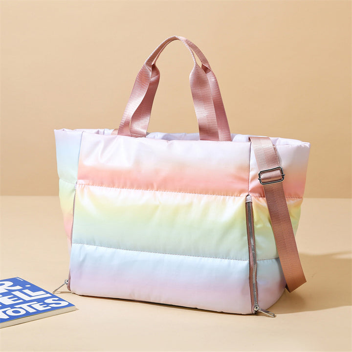 Multifunctional Shopper Bag With Innovative Compartment Design Bowlift